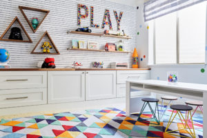 Colorful Playroom - J & J Design Group